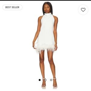 Lunaria Dress in Ivory by Amanda Uprichard. Bought via Revolve. Worn once!